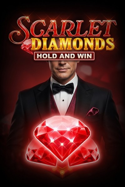 Cover des Spielautomaten Scarlet Diamonds Hold and Win im Casinova Casino