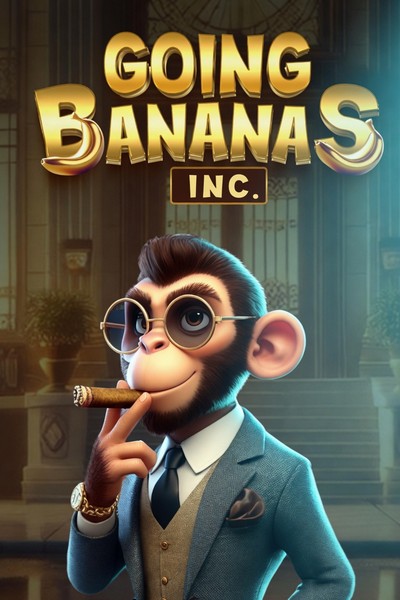 Cover des Slots Going Bananas Inc in der Lobby von Cleobetra Casino